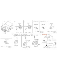 CAPTEUR PRESSION TURBO R34 NISSAN