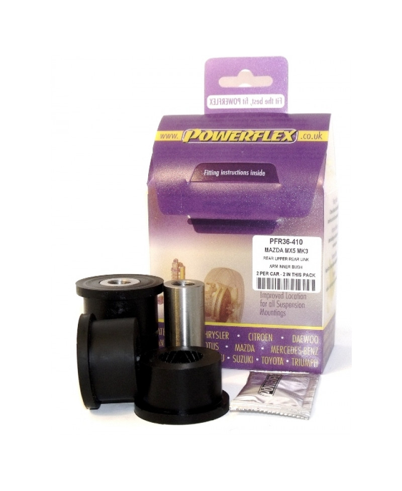 SET SILENTBLOCS ARRIERE BRAS SUPERIEUR ARRIERE RX8 POWERFLEX