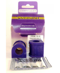 SET SILENTBLOCS BARRE ANTI ROULIS ARRIERE RX8 POWERFLEX