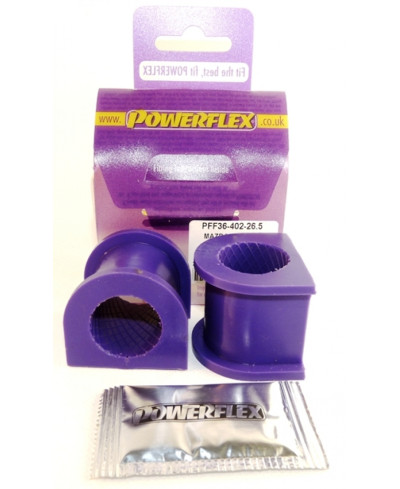 SET SILENTBLOCS BARRE ANTI ROULIS AVANT RX8 POWERFLEX