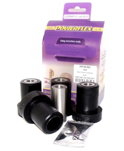 SET SILENTBLOCS TRIANGLE SUPERIEUR AVANT RX8 POWERFLEX