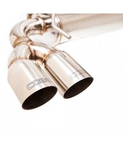 CATBACK DOWN PIPE 3" INOX SUBARU HATCHBACK 08+ COBB