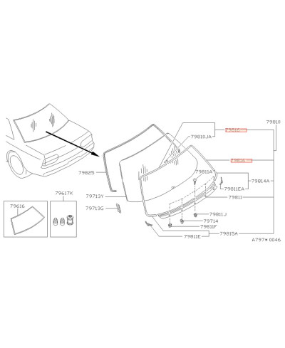 ENJOLIVEUR LUNETTE ARRIERE R32 NISSAN