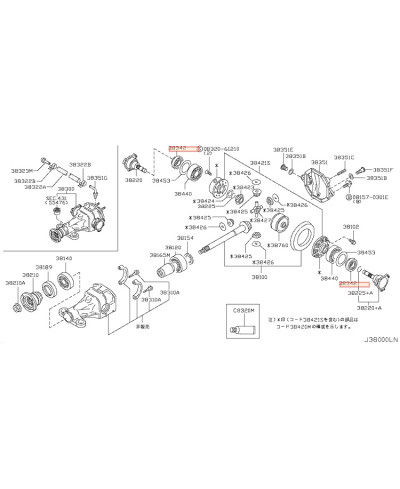 KIT REVISION PONT Z33 350Z NISSAN