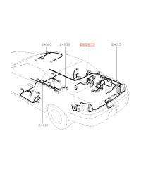FAISCEAU HABITACLE S15 NISSAN