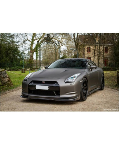 SPOILER AVANT CARBONE REFROIDISSEMENT FREINS GTR R35 07-11 KNIGHT RACER
