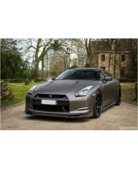 SPOILER AVANT CARBONE REFROIDISSEMENT FREINS GTR R35 07-11 KNIGHT RACER