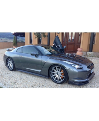 SPOILER AVANT CARBONE REFROIDISSEMENT FREINS GTR R35 07-11 KNIGHT RACER