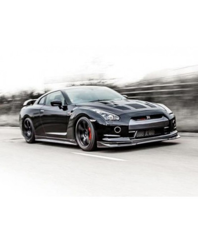 SPOILER AVANT CARBONE REFROIDISSEMENT FREINS GTR R35 07-11 KNIGHT RACER