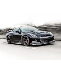 SPOILER AVANT CARBONE REFROIDISSEMENT FREINS GTR R35 07-11 KNIGHT RACER
