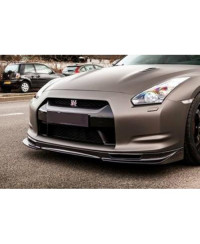 SPOILER AVANT CARBONE REFROIDISSEMENT FREINS GTR R35 07-11 KNIGHT RACER