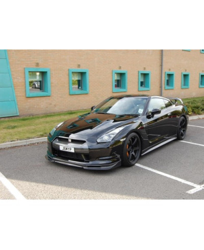 SPOILER AVANT CARBONE REFROIDISSEMENT FREINS GTR R35 07-11 KNIGHT RACER