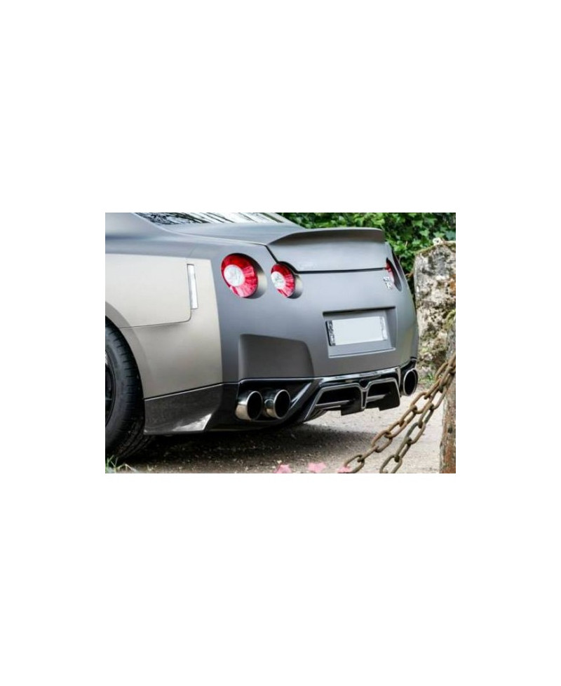 DIFFUSEUR ARRIERE HYBRID CARBONE SPEC R GTR R35 09-11 KNIGHT RACER