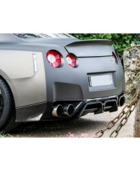 DIFFUSEUR ARRIERE HYBRID CARBONE SPEC R GTR R35 09-11 KNIGHT RACER