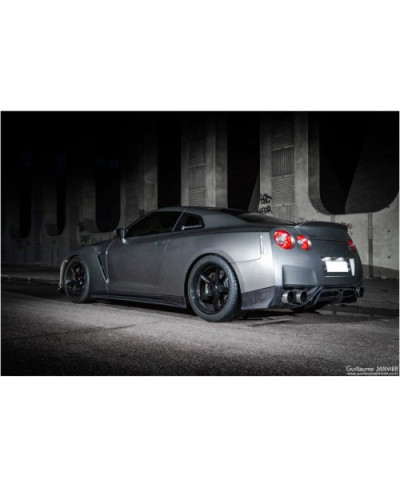 DIFFUSEUR ARRIERE HYBRID CARBONE SPEC R GTR R35 09-11 KNIGHT RACER