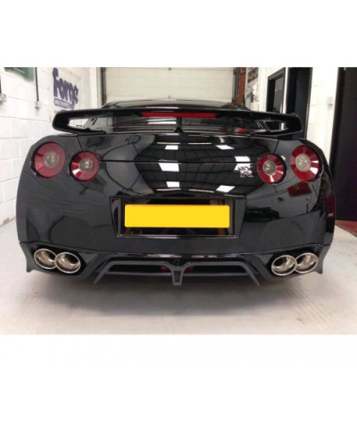 DIFFUSEUR ARRIERE HYBRID CARBONE SPEC R GTR R35 09-11 KNIGHT RACER