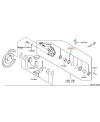 KIT REPARATION ETRIERS ARRIERE Z32 300ZX NISSAN