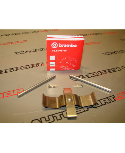 KIT FIXATION ETRIERS AVANT BREMBO GTR NISSAN 