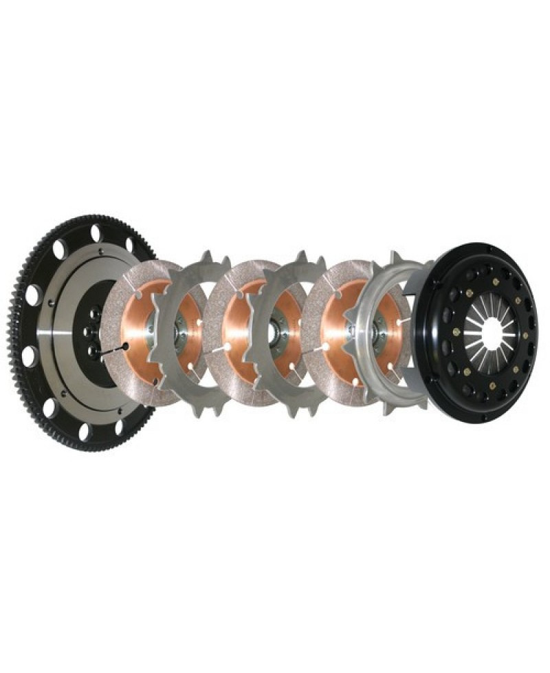 KIT EMBRAYAGE TRIPLE DISC MITSUBISHI LANCER EVO 4-9 COMPETITION CLUTCH