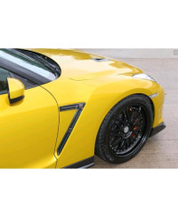 GRILLES D'AILES AVANT CARBONE GTR R35 09-13 KR