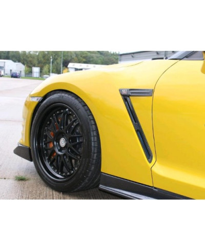 GRILLES D'AILES AVANT CARBONE GTR R35 09-13 KR