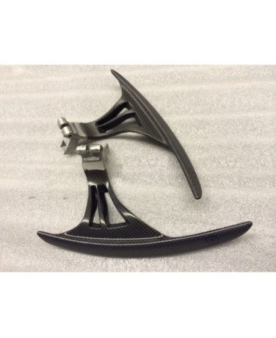 SET PALETTES AU VOLANT CARBONE GTR R35 14-17 KR