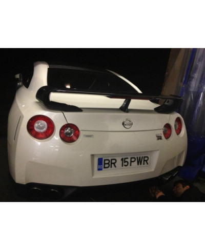 AILERON CARBONE OEM REHAUSSE GTR R35 KR 