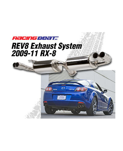 CATBACK REVO 8 RX8 08-11 RACING BEAT