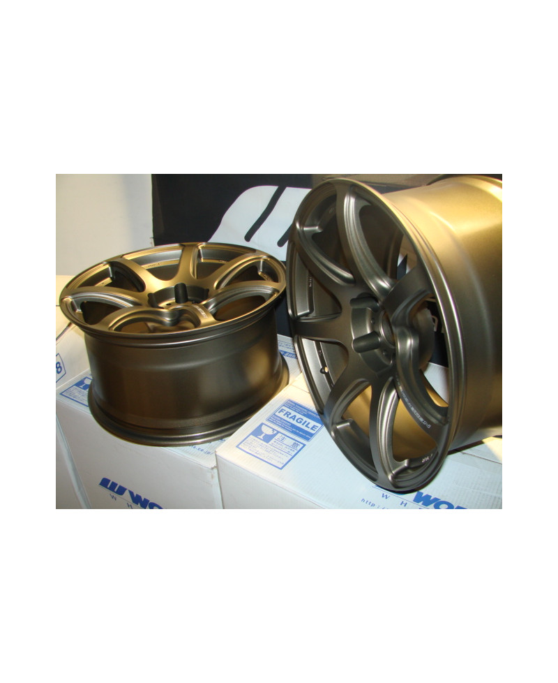 SET 2 JANTES T7R 18" BRONZE WORK WHEELS