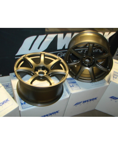 SET 2 JANTES T7R 18" BRONZE WORK WHEELS