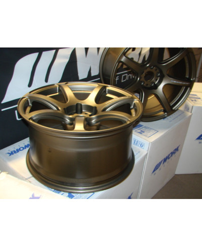 SET 2 JANTES T7R 18" BRONZE WORK WHEELS