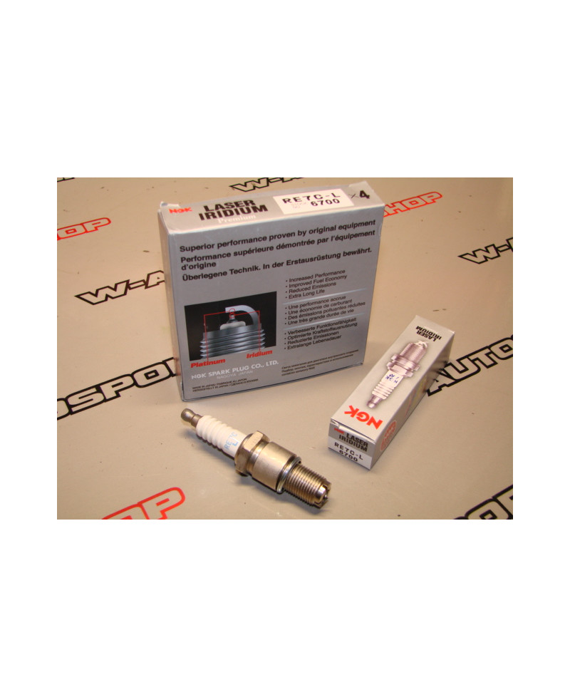 SET 4 BOUGIES IRIDIUM RX8 NGK