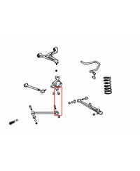 SET SILENTBLOC UNIBALL PORTE MOYEU SUPRA MKIV HARDRACE
