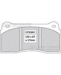 PLAQUETTES ARRIERE GTR R8 COSWORTH