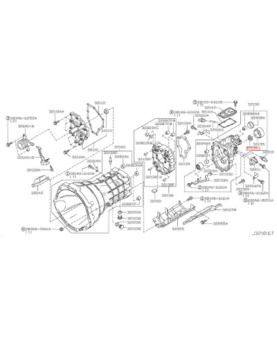 JOINT SPI SORTIE DE BOITE 350 Z33 