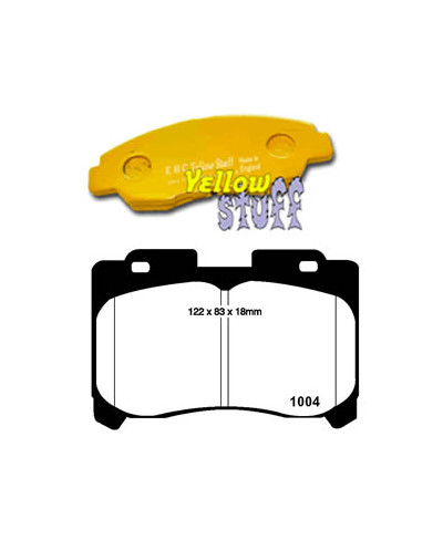 PLAQUETTES AVANT SUPRA CELICA EBC
