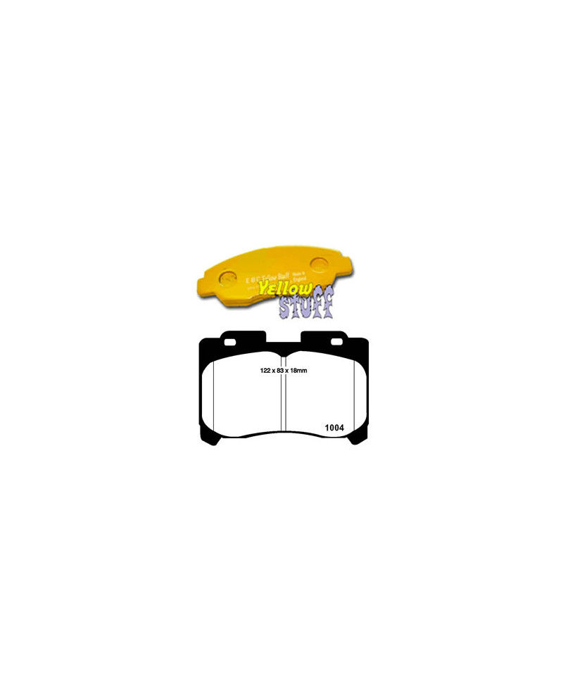 PLAQUETTES AVANT SUPRA CELICA EBC