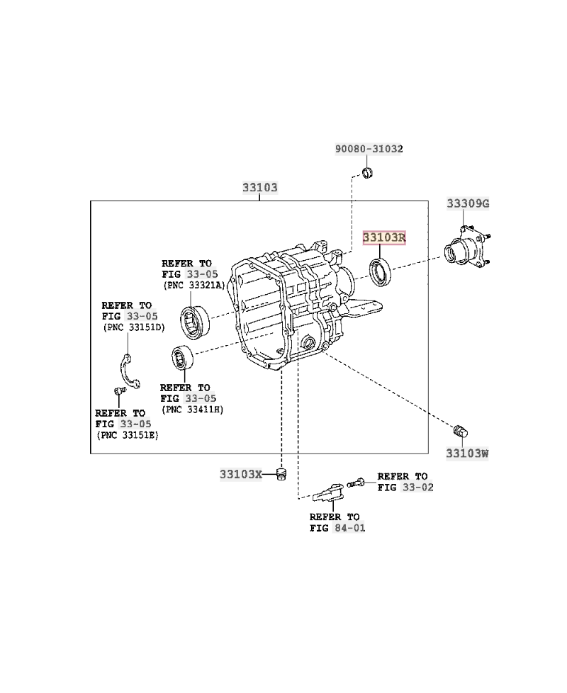 JOINT SPI SORTIE BOITE  2JZGTE TOYOTA
