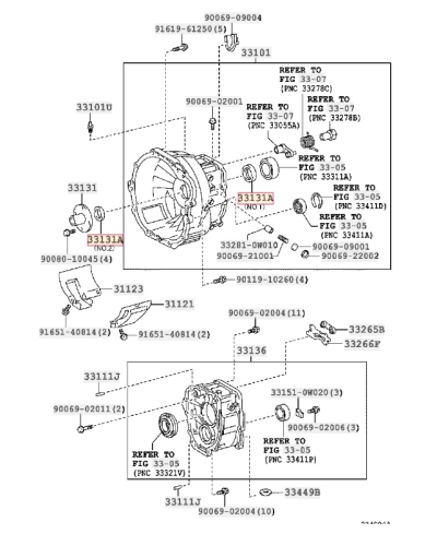 JOINT SPI GUIDE DE BUTEE 2JZGTE V160 TOYOTA