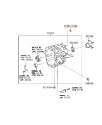 JOINT SPI COMMANDE BOITE  2JZGTE V160 TOYOTA