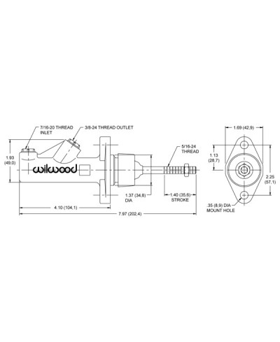 KIT FREIN A MAIN HYDRAULIQUE OUTLAW