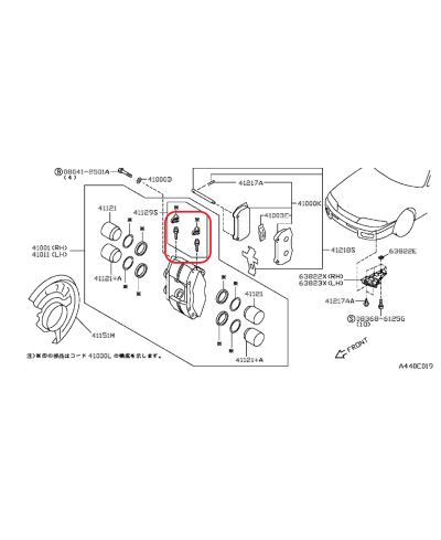 VIS DE PURGE ETRIER BREMBO GTR NISSAN 