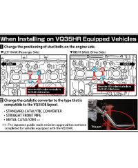 COLLECTEURS INOX V2  350Z TOMEI