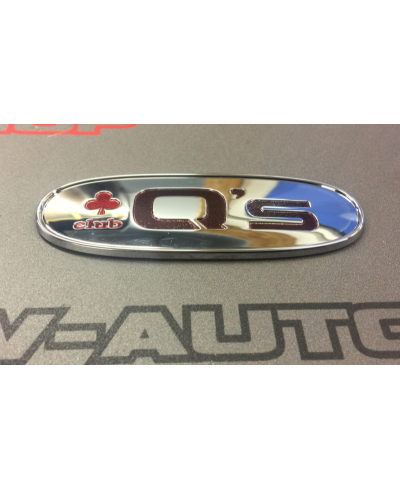 Emblème "Q's" club trèfle rouge NISSAN S13 S14 S15