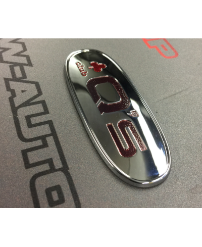 Emblème "Q's" club trèfle rouge NISSAN S13 S14 S15