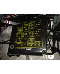 STICKER BOITE A FUSIBLE NISSAN S14