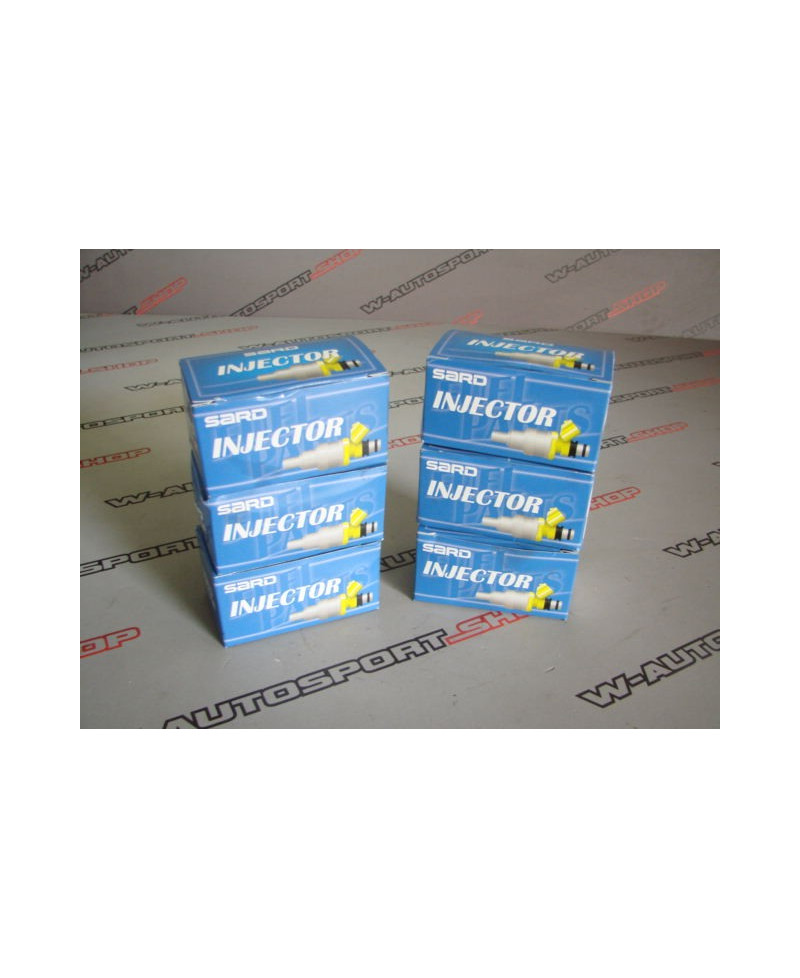 SET 6 INJECTEURS SARD 800CC RB20/26 