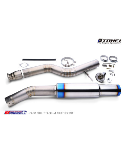 CATBACK 4" TITANIUM SUPRA MKIV TOMEI