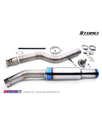 CATBACK 4" TITANIUM SUPRA MKIV TOMEI