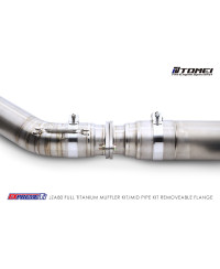 CATBACK 4" TITANIUM SUPRA MKIV TOMEI